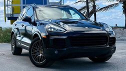 2017 Porsche Cayenne Platinum Edition
