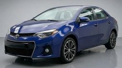 2016 Toyota Corolla S