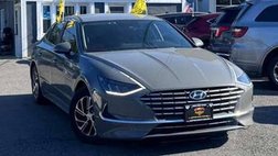 2020 Hyundai Sonata Hybrid Blue