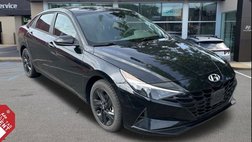 2023 Hyundai Elantra Hybrid Blue