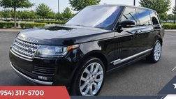 2016 Land Rover Range Rover Supercharged LWB