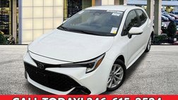 2025 Toyota Corolla Hatchback SE