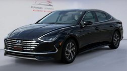 2021 Hyundai Sonata Hybrid Blue